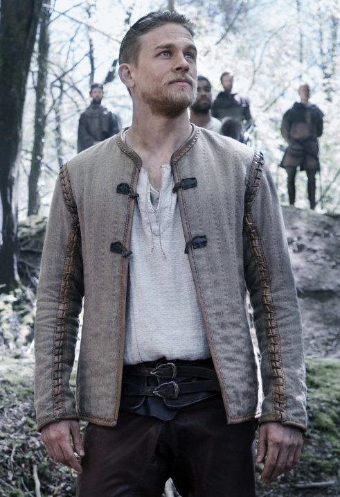 Brown King Arthur Charlie Hunnam Jacket 