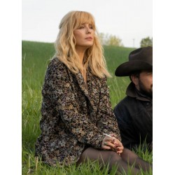 Yellowstone Season 5 Beth Dutton Floral Coat