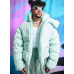 Bad Bunny Awards Puffer Hooded Jacket Bad Bunny Awards Puffer Hooded Jacket