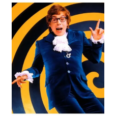 Austin Powers Blue Suit