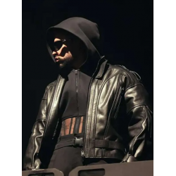 Bad Bunny Coachella Valley Leather Jacket
