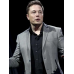 Elon Musk Gray Blazer