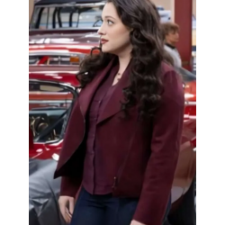 Shifting Gears Riley Burgundy Jacket