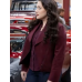 Shifting Gears Riley Burgundy Jacket