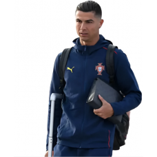 Cristiano Ronaldo Fifa Wold Cup Blue Jacket
