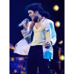 Michael Jaafar Jackson White Jacket