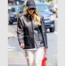 Jennifer Lawrence Leather Blazer Jennifer Lawrence Leather Blazer