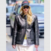 Jennifer Lawrence Leather Blazer Jennifer Lawrence Leather Blazer