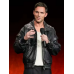 Superman Nicholas Hoult Black Leather Jacket Superman Nicholas Hoult Black Leather Jacket