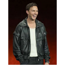 Superman Nicholas Hoult Black Leather Jacket