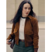 Superman Lois Lane Brown Leather Jacket Superman Lois Lane Brown Leather Jacket