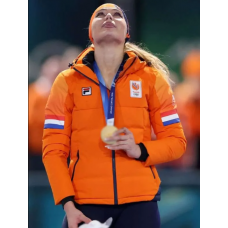 Olympic Jutta Leerdam Orange Jacket