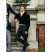 Bridgerton Anthony Bridgerton Velvet Black Tailcoat