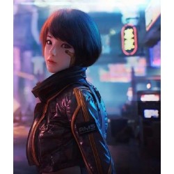Cyberpunk Syn Leather Jacket