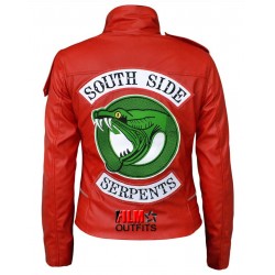 Madelaine Petsch Southside Serpents Riverdale Cheryl Blossom Jacket