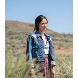Yellowstone S03 Monica Dutton Denim Jacket