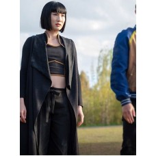 Shang-Chi Xialing Black Long Coat