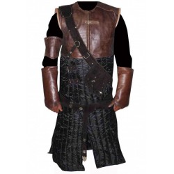 The Witcher 3 Wild Hunt Geralt Bear Leather Costume Coat