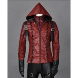 Arsenal Arrow Colton Haynes Season 3 Hoodie Jacket