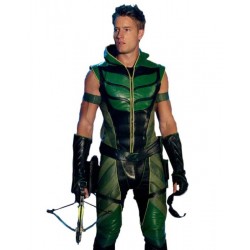 Justice League Smallville Arrow Hood Jacket
